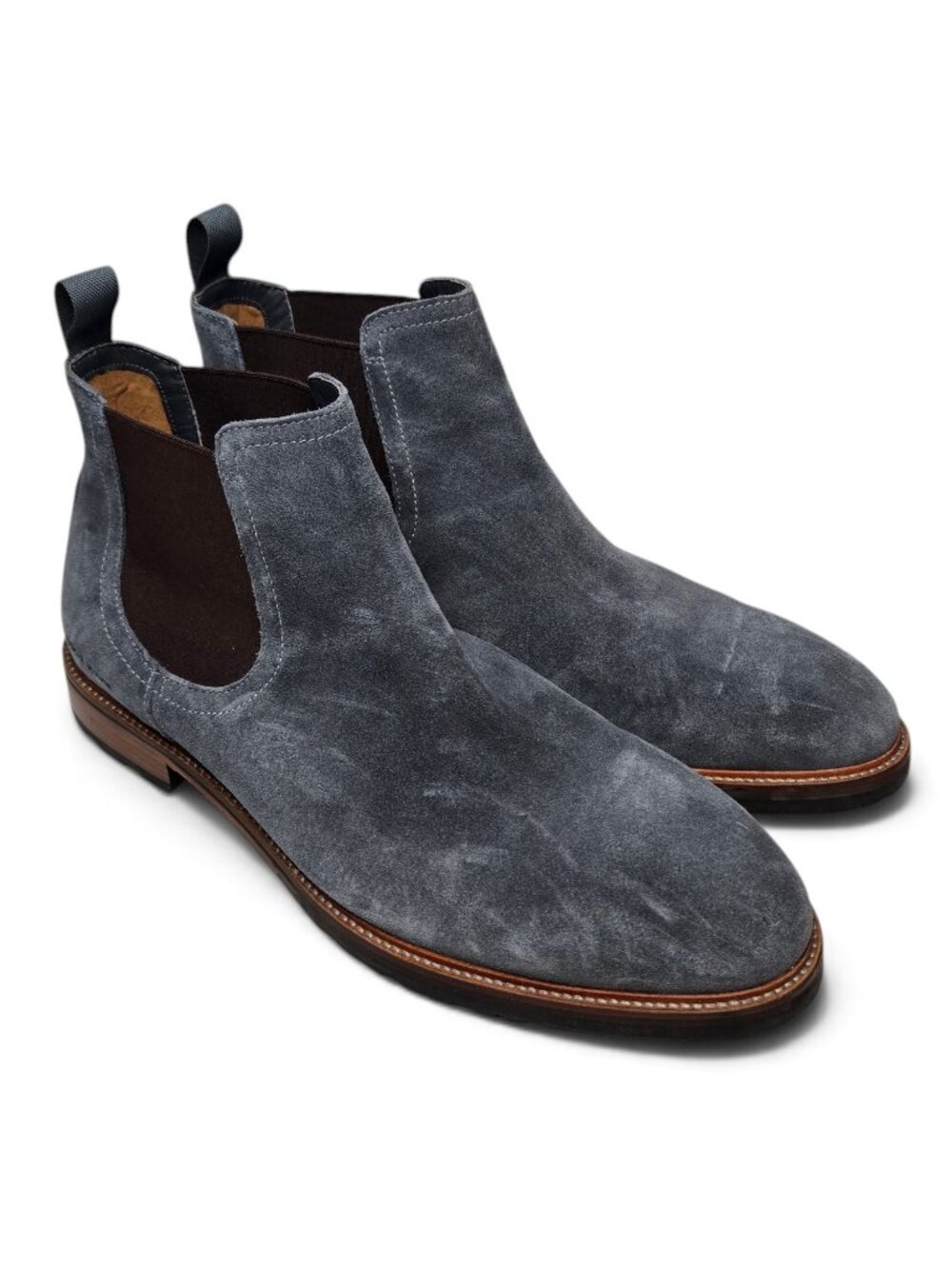 Cole Haan Berkshire Lug Water-Resistant Chelsea Boots Turbulence Suede Office 13